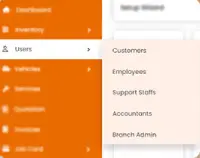 Different user Roles Available