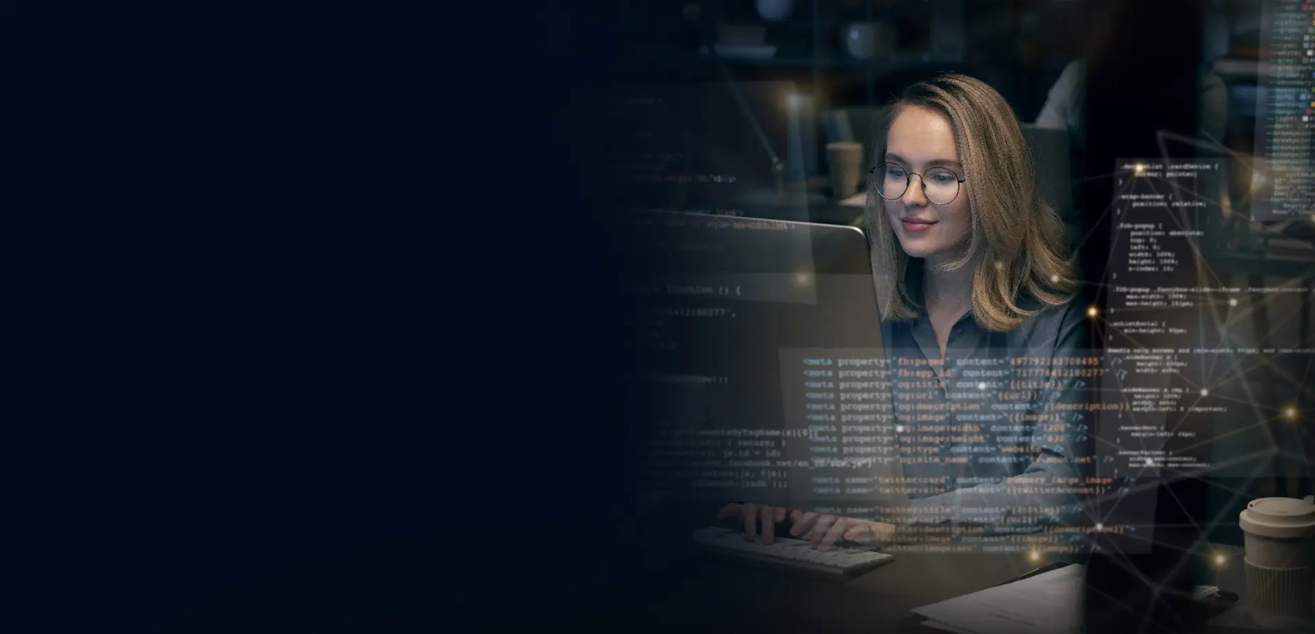 AHA Technocrats - Custom Web Development and Software Solutions Hero Banner